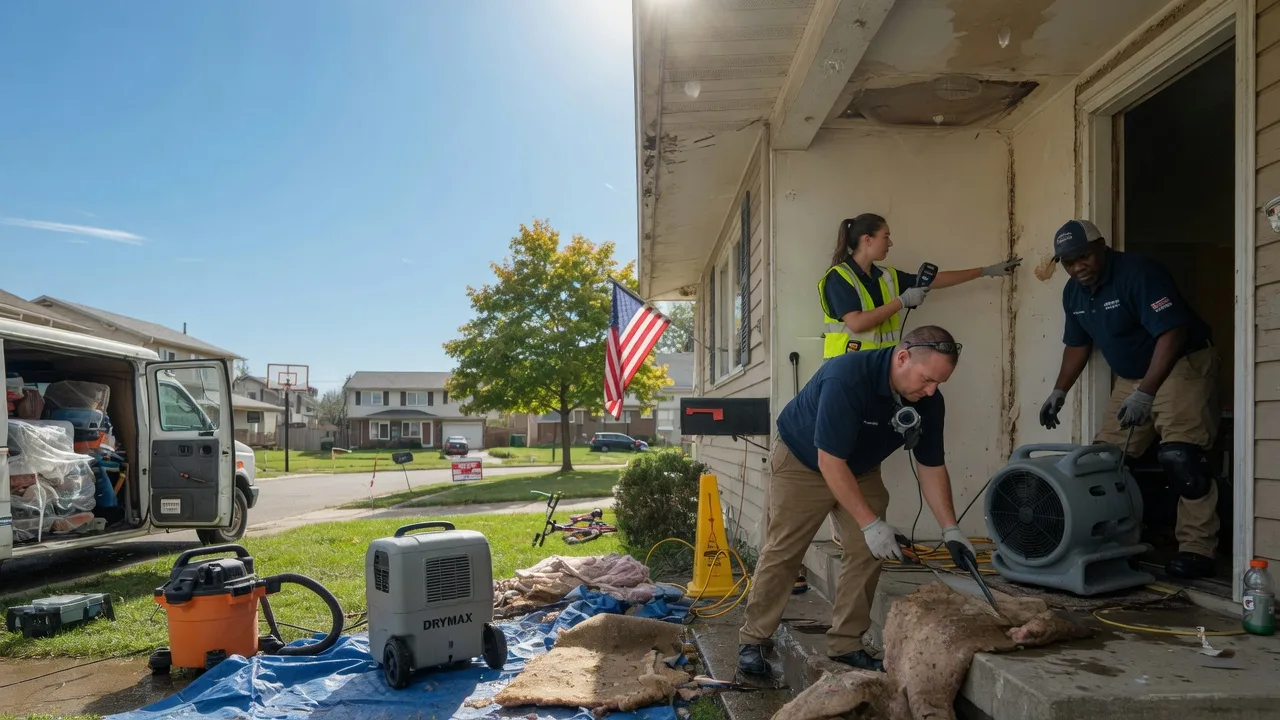Water Damage Restoration in Mason, WI near me